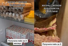 Жена военного с Сахалина показала продуктовый паёк и разозлила россиян