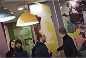 Агрессивный южанин устроил разборку с посетителями Макдоналдс
