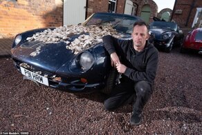Шторм в Англии разрушил коллекцию винтажных авто