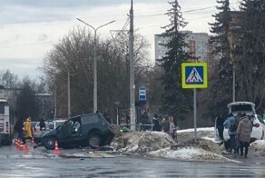В Подольске водитель «Нивы» устроил ДТП, в котором пострадала девочка-пешеход
