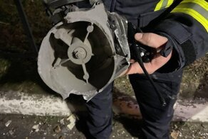 В Киеве сбили летательный аппарат - обломки упали на жилой дом