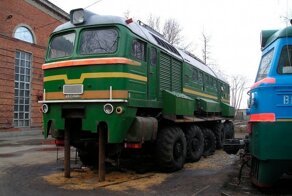 Странный тепловоз  «Машка» на шинах: для чего создавали такой чудо-вездеход