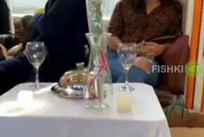 Забавное знакомство в вагоне