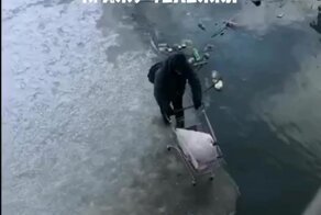 Кармическое наказание за кражу тележки