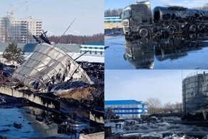 В Пензе взорвался резервуар с битумом, есть погибшие
