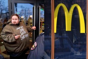 "Это часть моей жизни!": сын Никаса Сафронова приковал себя наручниками к McDonald’s