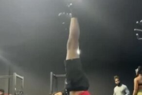 Спортсмен, который умеет привлечь к себе внимание в зале