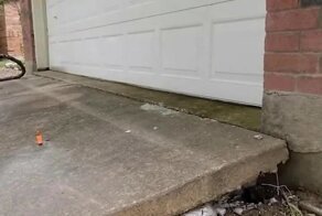 Поднятие бетонной плиты с помощью пены