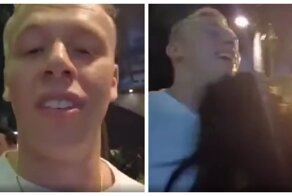 Тайская девушка обворовала туриста в момент записи видео