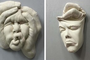 Художник манипулирует реальностью в умопомрачительных сюрреалистических скульптурах