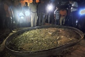 Кусок китайской ракеты прилетел в гости к индусам