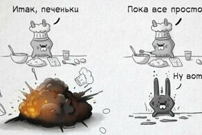 Комиксы о зайчике, который знает всё о разочаровании