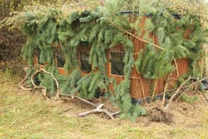 Домик, для фотографирования диких животных (21 фото)