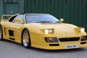 Немецкий тюнинг 90-х: очень редкий Ferrari с 520-сильным Twin-Turbo двигателем