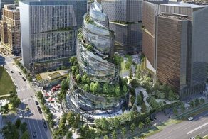 Компания Amazon построит для себя уникальную спиральную башню