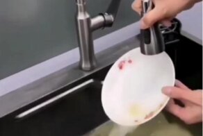 Современная раковина на кухне