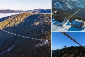 В Чехии скоро откроется самый длинный висячий пешеходный мост в мире