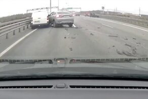 Авария дня. В ДТП на кольцевой под Петербургом скончалась пожилая женщина