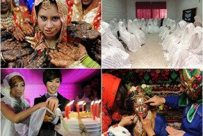 Как женятся во всем мире (21 фото)