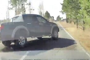 Нетрезвый водитель пикапа отправился на экскурсию в лесополосу
