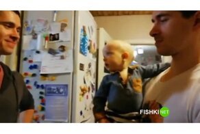 Реакция ребёнка на брата-близнеца отца