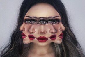 Талантливая визажистка создает удивительные оптические иллюзии с помощью макияжа