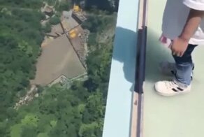 Смелая маленькая девочка