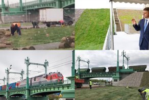 В Питере расстелили газон перед приездом губернатора. А потом убрали