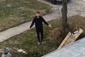 Пивной сюрприз: парень решил выпить пенного на крыше дома друга