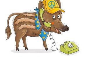 В помощь украинским беженцам Кабмин Германии предложил кабанчика Мыколу