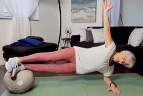 82-летняя фанатка фитнеса посрамила возрастные стереотипы