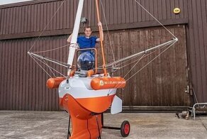 Британец хочет побить мировой рекорд, преодолев Атлантику на крошечной лодке