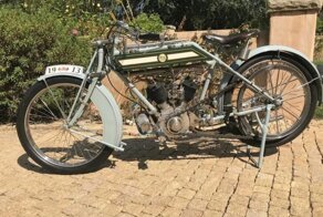 Rex-JAP Brampton Special 1913 — Сперва крутишь педали, затем едешь на моторе