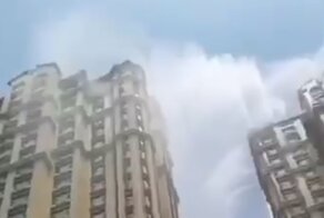 Китайский способ борьбы с жарой в городе