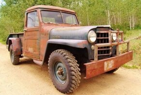 Ржавый, но еще поездит: Willys 1952 года выпуска