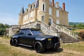 Сумасшедший шестиколёсный Rolls-Royce Phantom: роскошь в постапокалиптическом мире