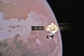 Китайская межпланетная станция сделала впечатляющие фото Марса
