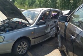 Авария дня. В Удмуртии пьяный водитель устроил массовое ДТП