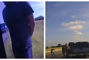 В Техасе задержанный контрабандист сбежал от полицейских, но его настигла мгновенная карма