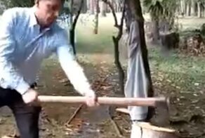 Профессиональный рукожоп за работой