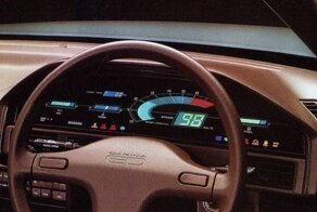 Самые безумные цифровые приборные панели 80-х