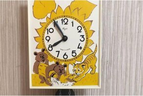 Советские часы-"ходики", которые были во всех домах