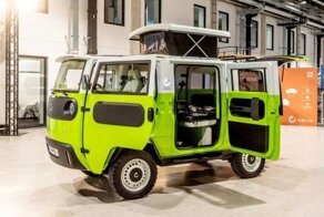 Компания Electric Brands показала кемпинговую версию электрического XBus в стиле «буханки»