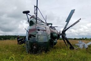 Жёсткая посадки Ми-8 под Гатчиной: пострадали три человека
