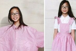 30 красивых нарядов для девочек, перешитых из старой одежды