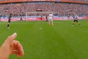 Будущее спортивных трансляций: футбол от первого лица
