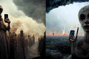 По-настоящему страшные кадры: «Последнее селфи на земле» (18+)