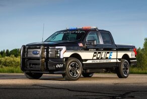 Компания Ford показала полностью электрический F-150 Lightning Pro SSV 2023 года, созданный для полиции