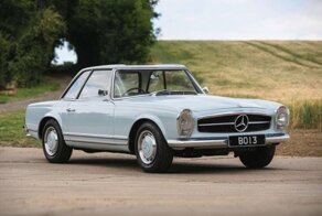 Уникальный Mercedes-Benz 230 SL 1966 года сэра Стирлинга Мосса