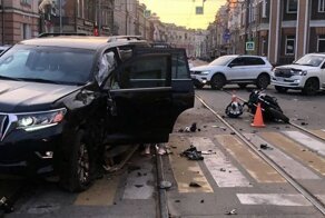 Авария дня. Роковая попытка иркутского мотоциклиста скрыться от ДПС